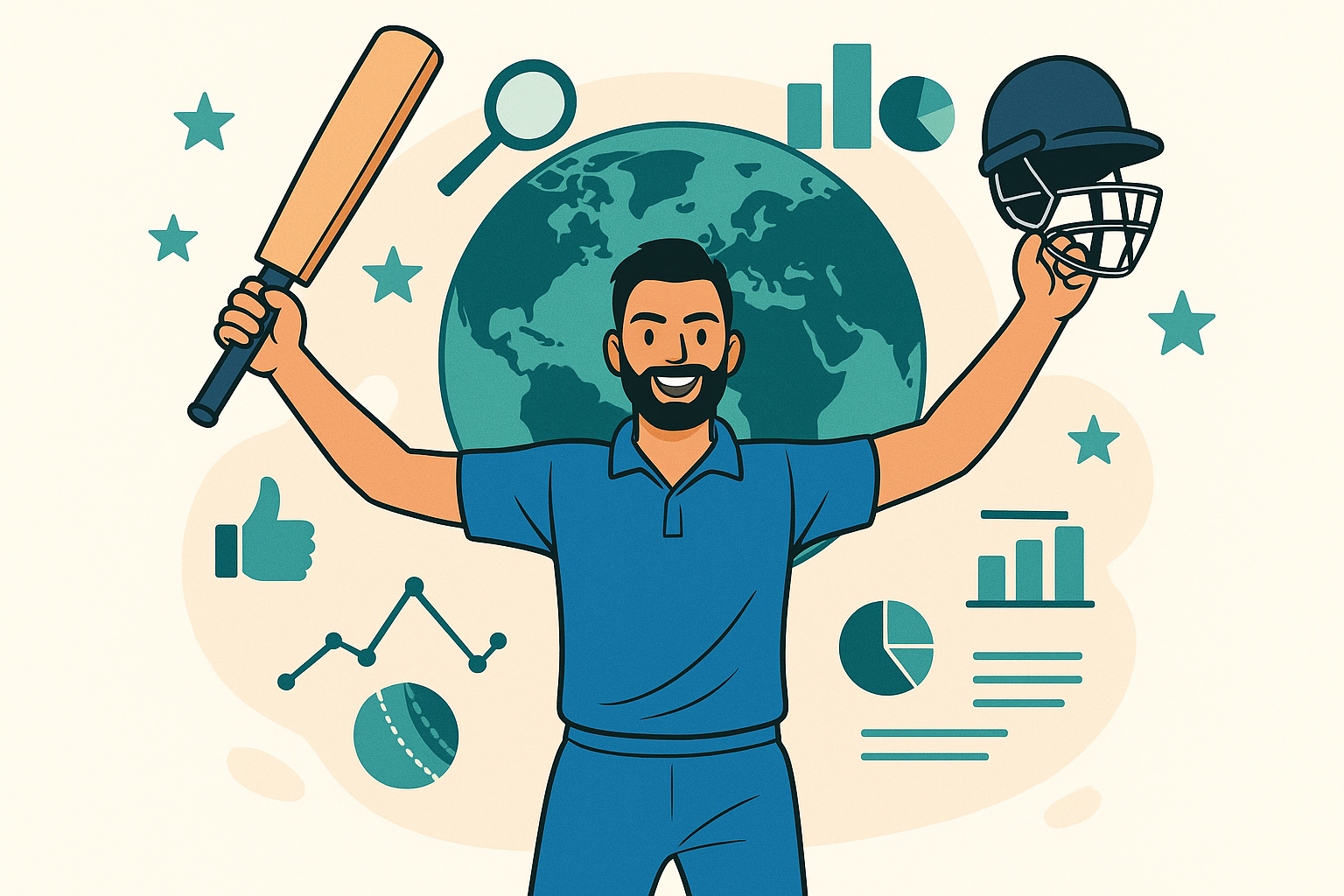 Most Popular Cricketer in the World: Data-Backed Index & Rankings