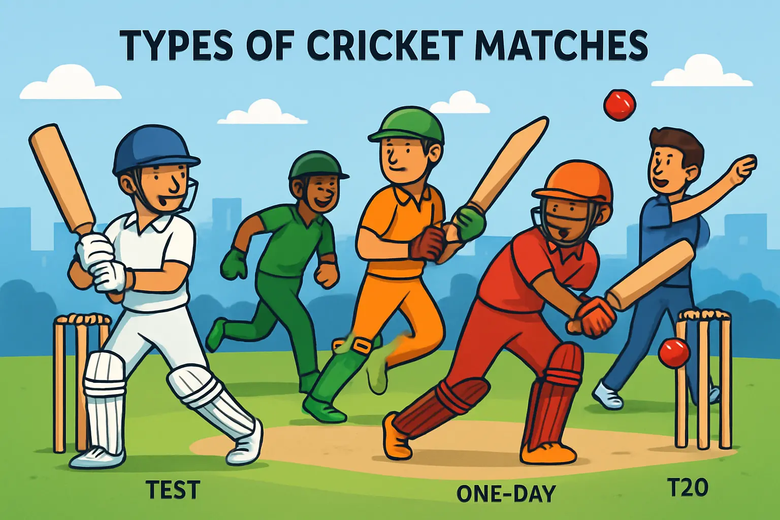 Types of Cricket Matches: Complete Guide to Formats & Rules